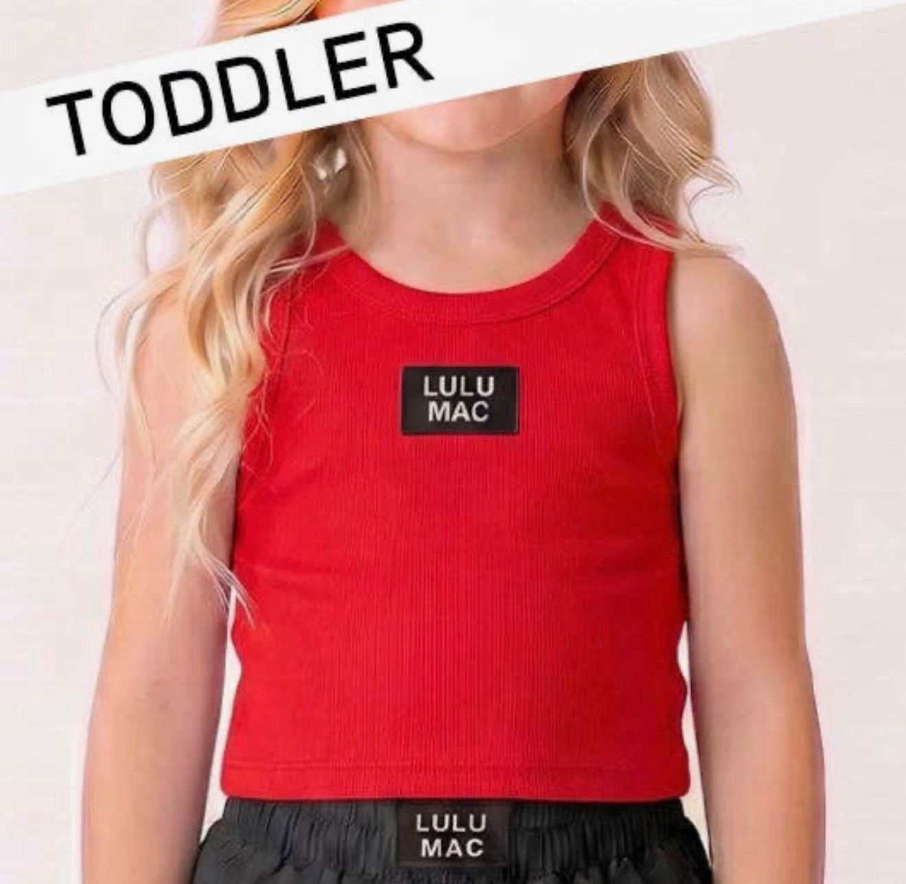 LM Toddler Red Tank