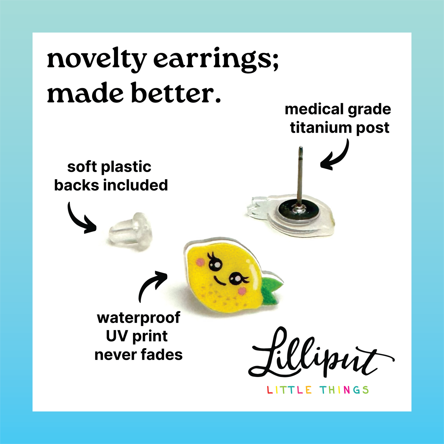 Paper and Pencil Earrings // Teacher Gift // Back to School