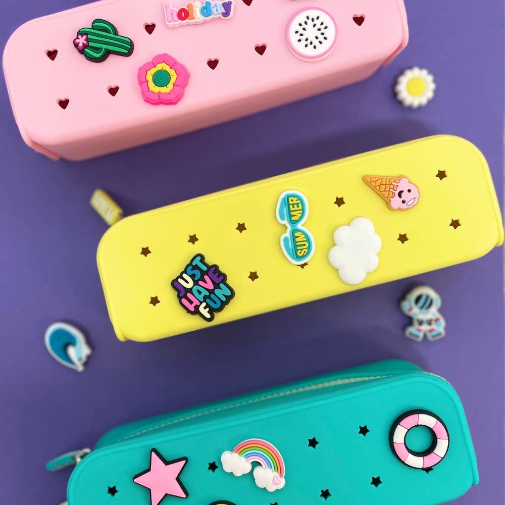 Perforated POP & CLIP School Pencil Cases - creative - DIY