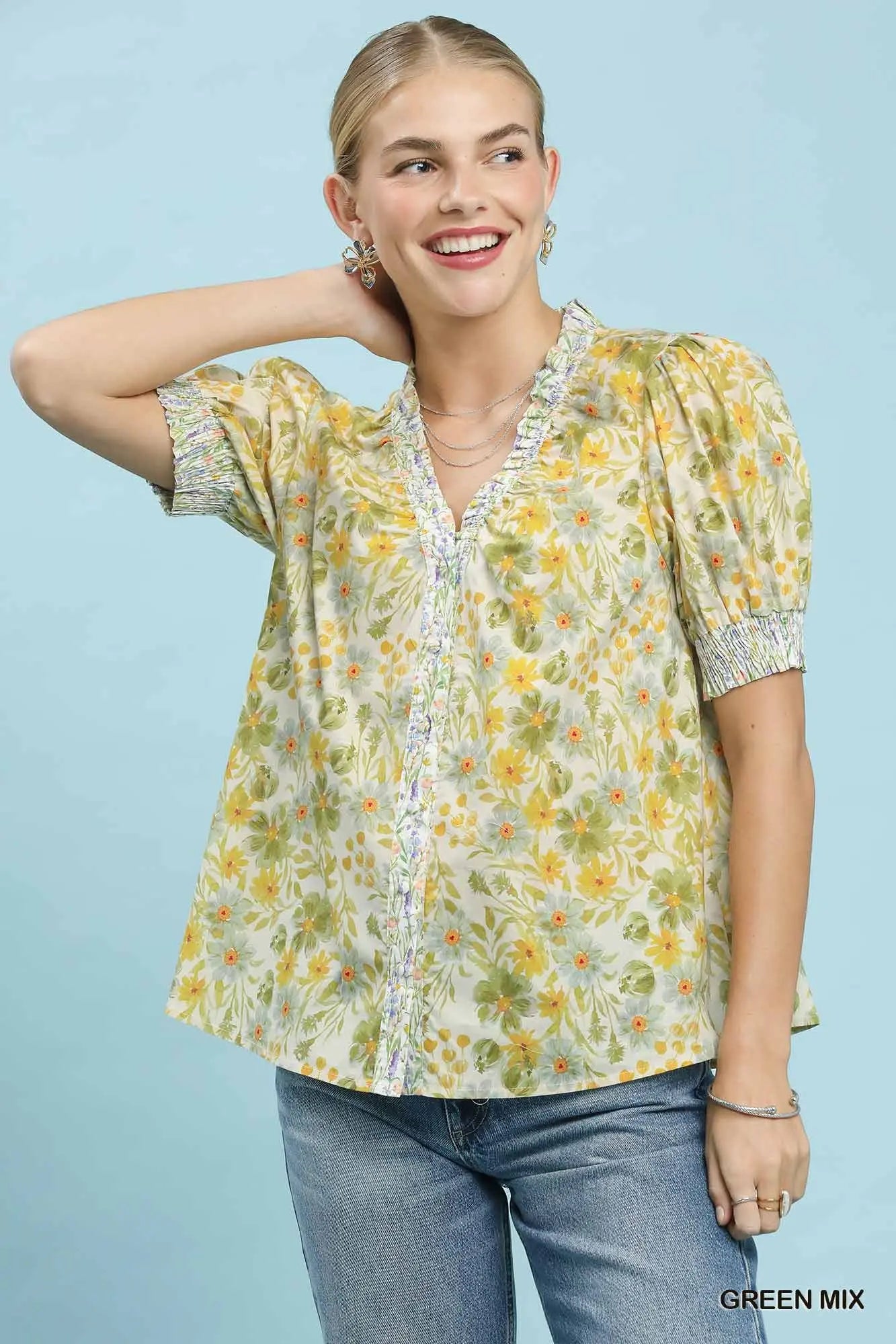Ditzy Floral Top