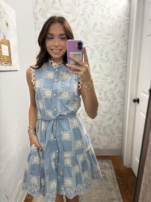 "Pearls and Lace" Dress