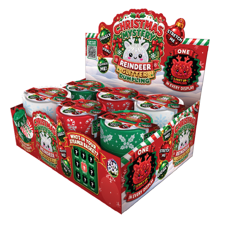 Xmas Mystery Reindeer Dumpling Squishy