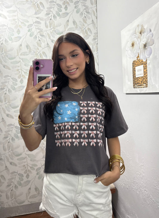 "American Girlie" Graphic Tee