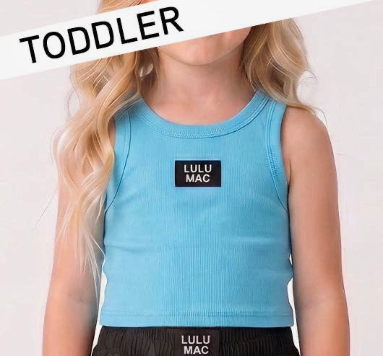LM Toddler Turquoise Tank