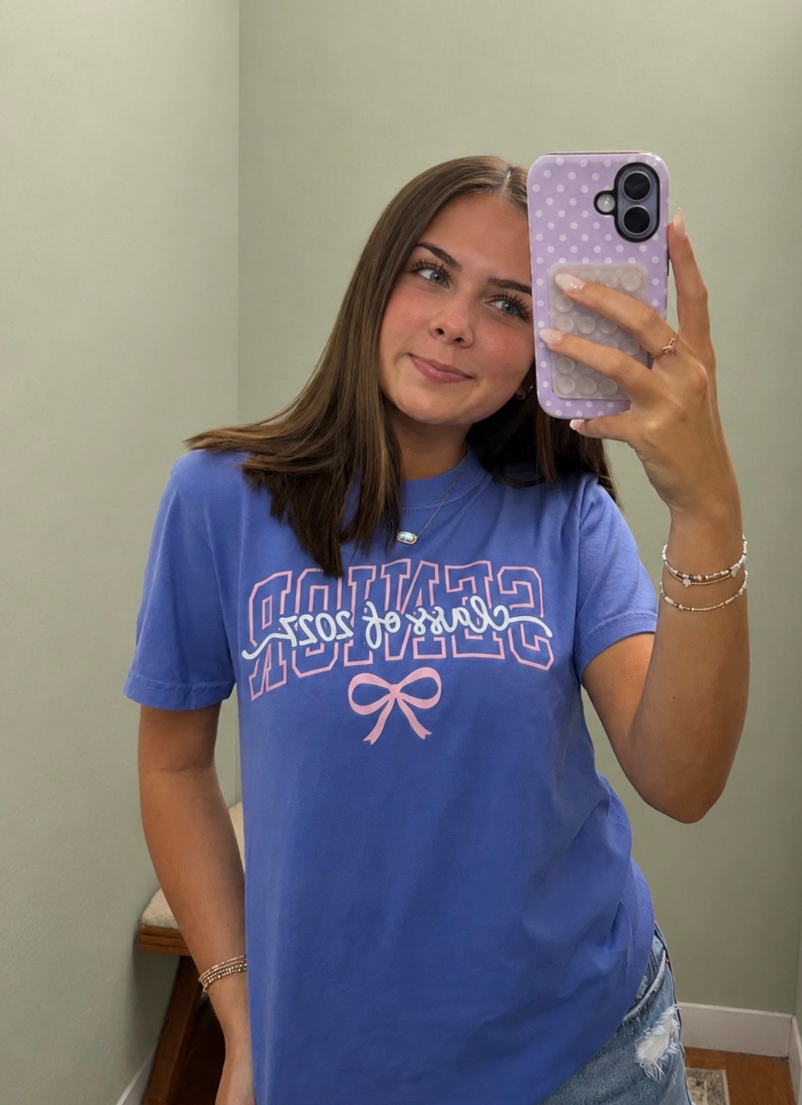 Senior 2027 Coquette Tee