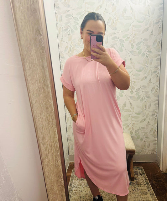 "Powdery Pink" Dress