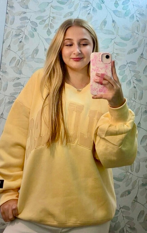 Lulu Mac tone on tone letters