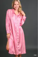 Pink stripes Dress