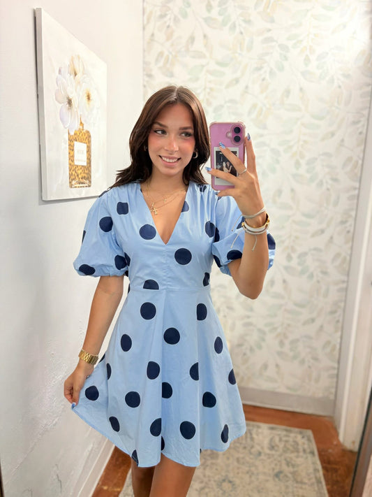 "Dizzy Dots" Dress