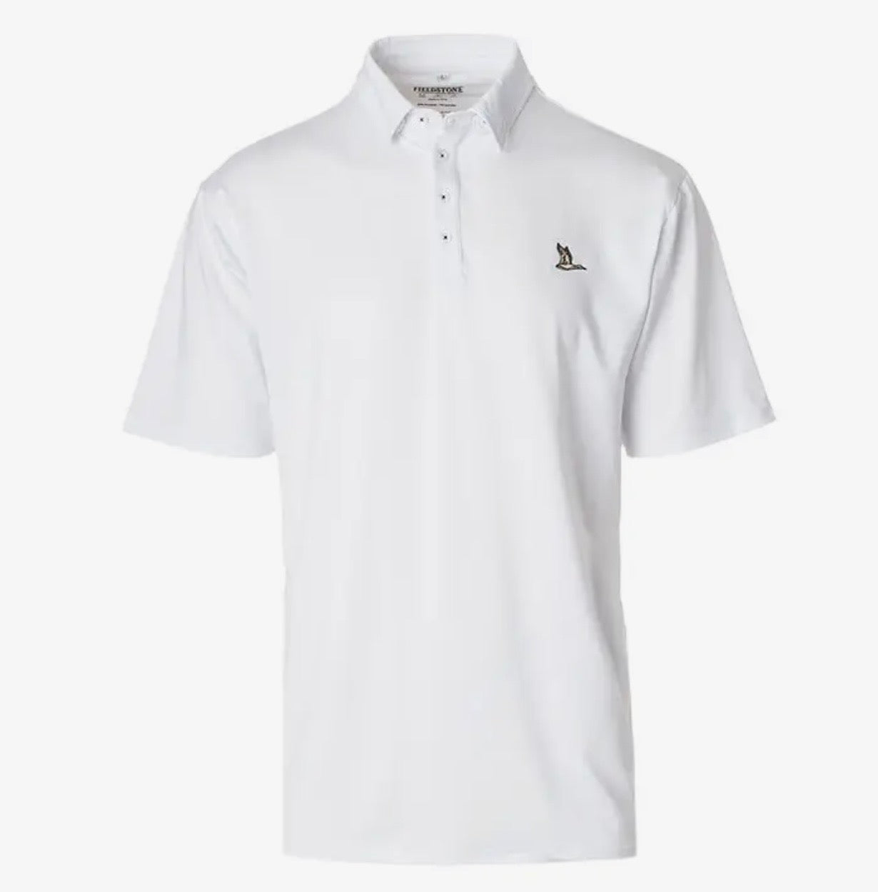 Roost White Childrens Polo