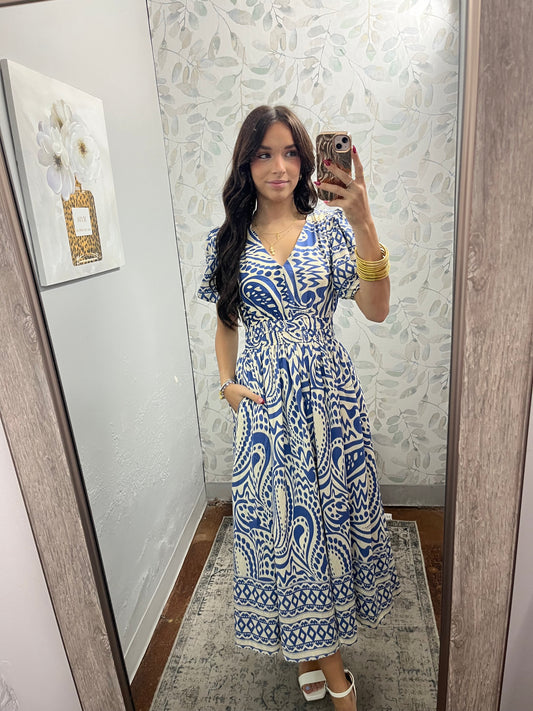"Making Waves" Dress