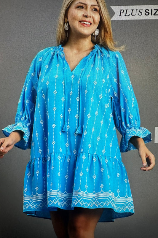 "Blue Lagoon" Dress