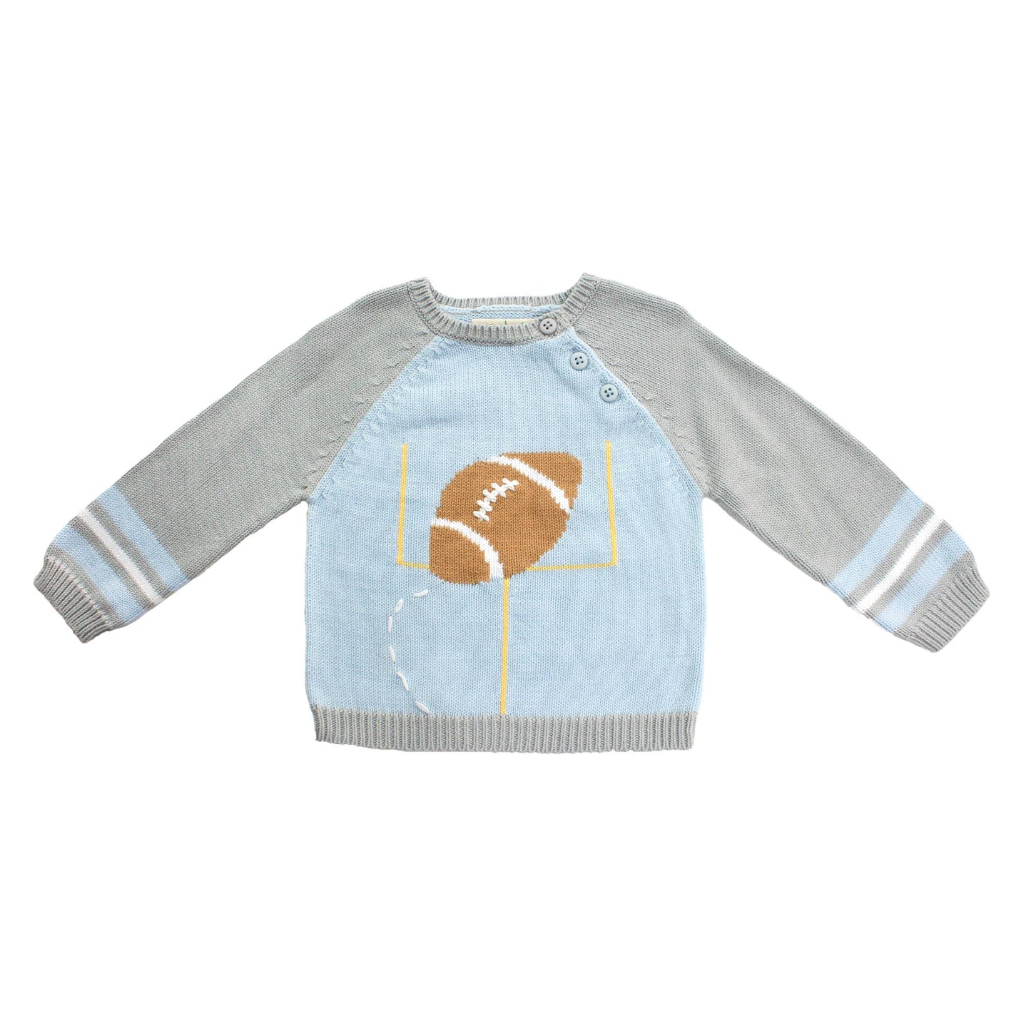 Knit Football Sweater