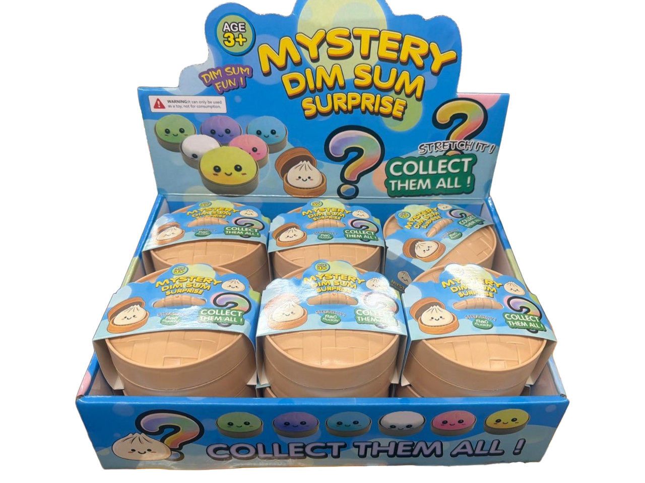 Assorted Rainbow Mystery Dumplings