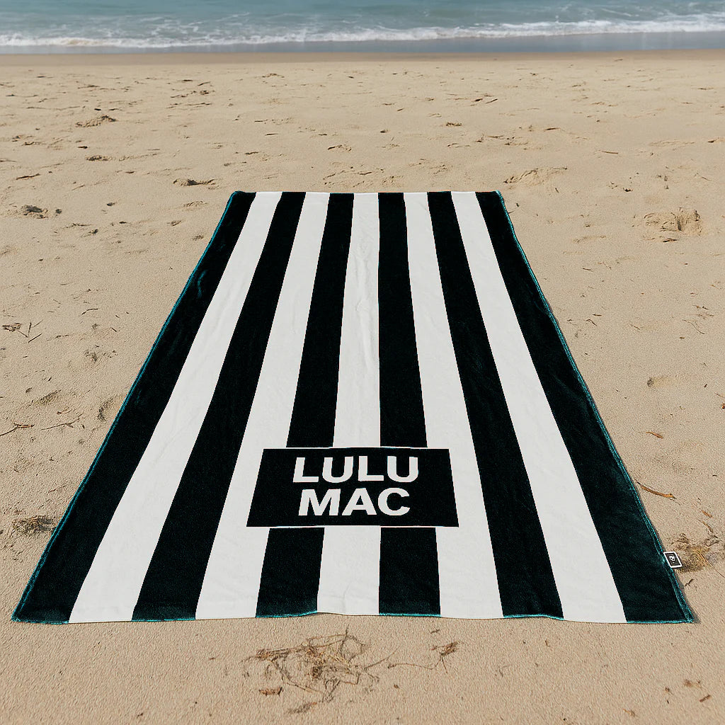 Lulu Mac Darby Beach Towel