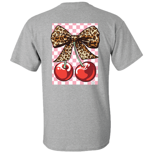 Leopard Cherry Tee