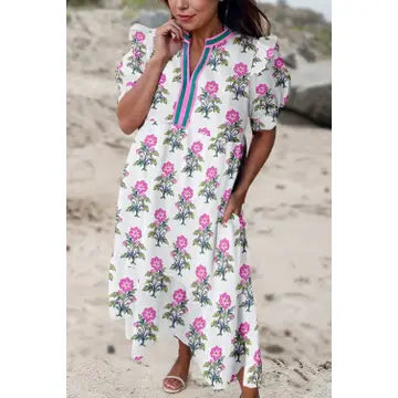 Floral Curvy Dress