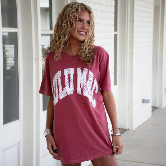 LULU MAC Polka Dot Adult Tee
