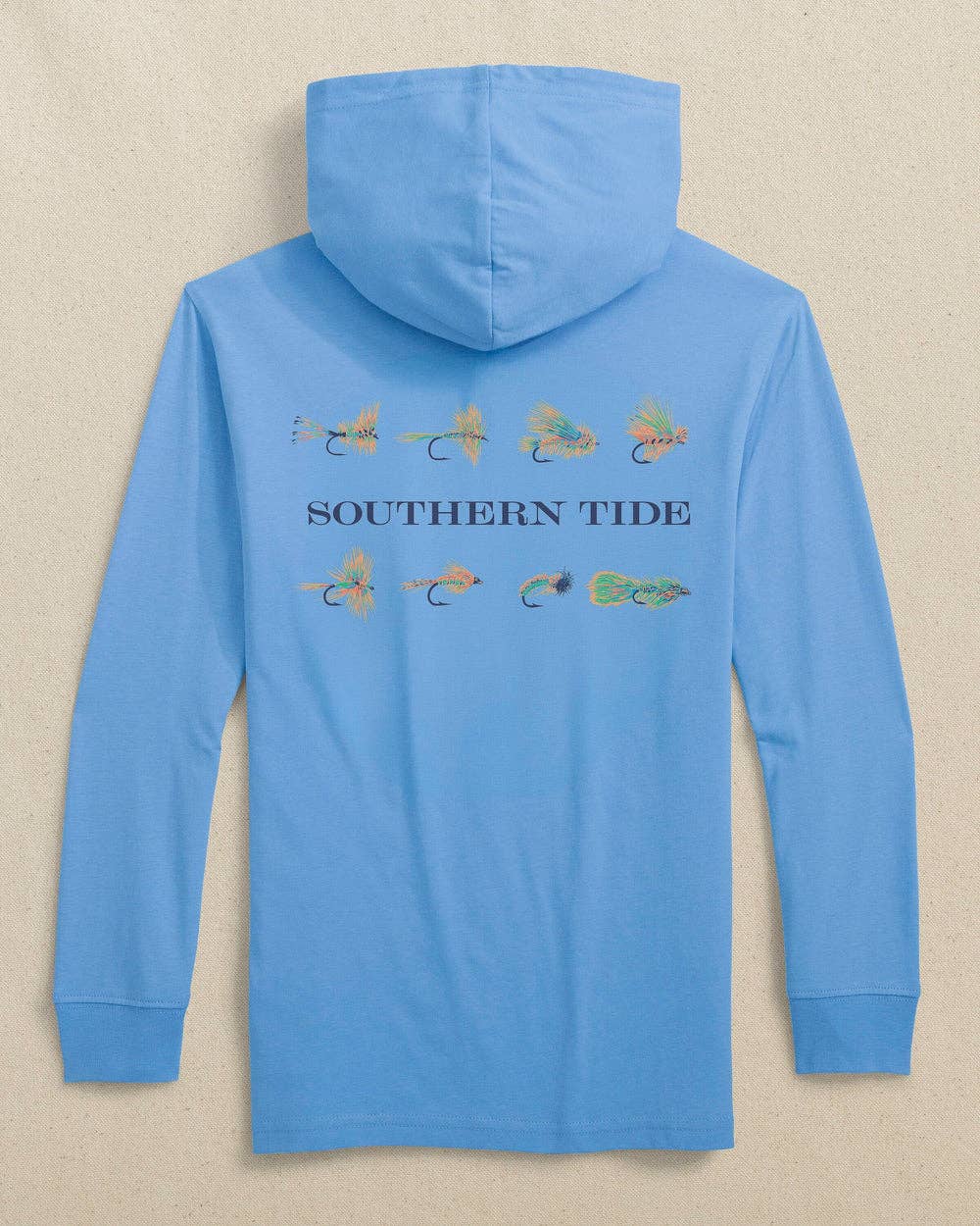 Kids Southern Tide Flies Long Sleeve Hoodie T-Shirt