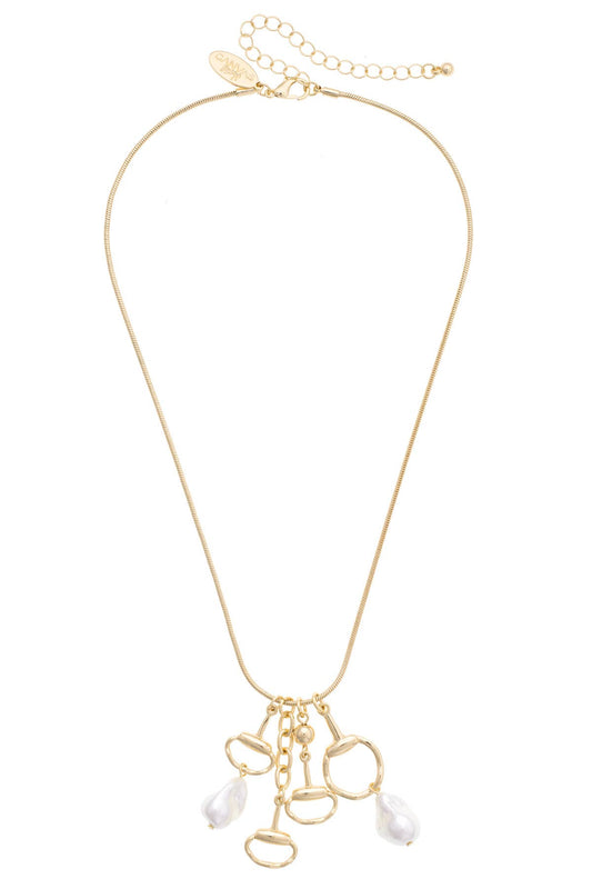 Billie Freshwater Pearl Horse bit Neck