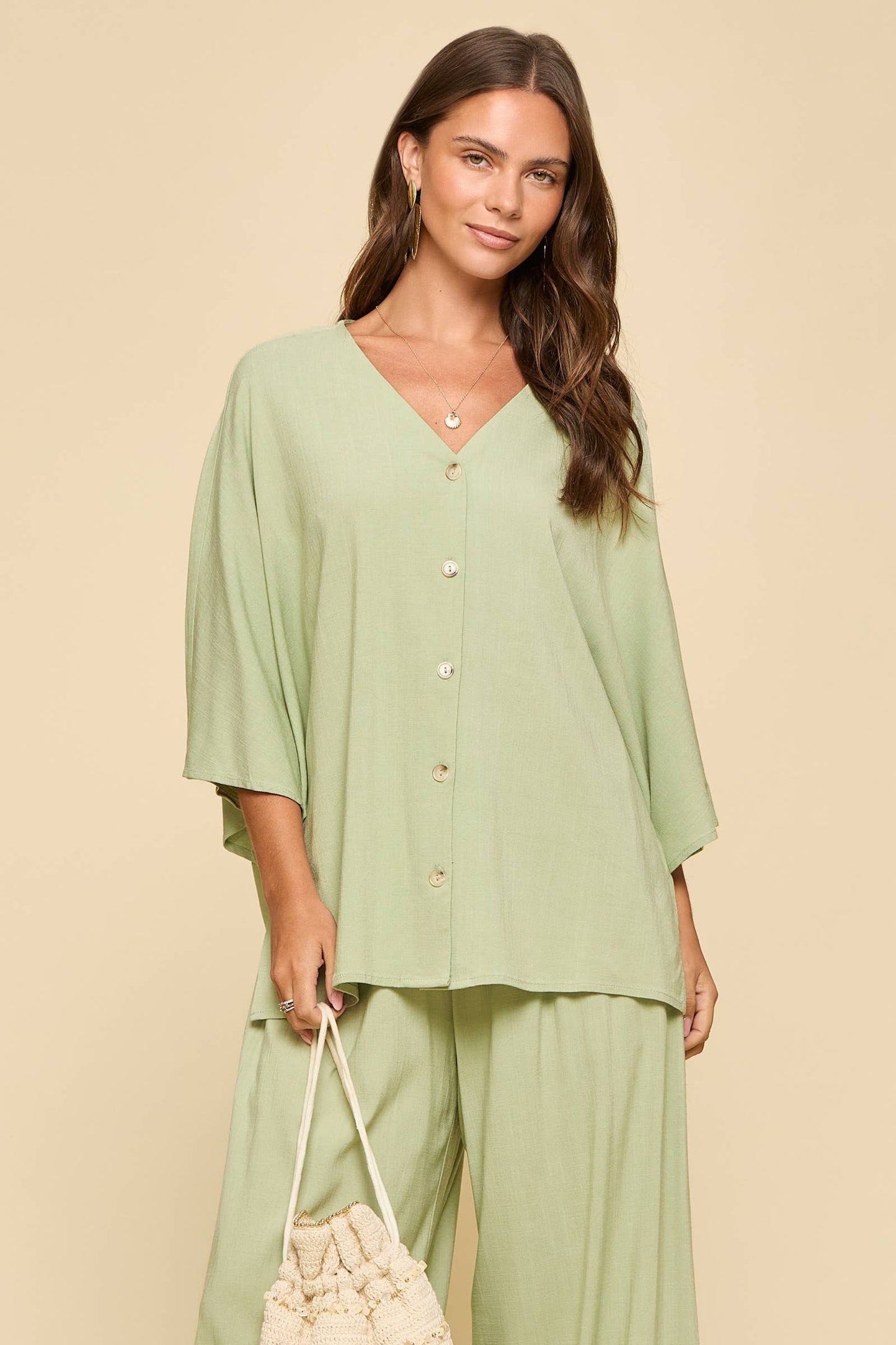 2-Piece Linen Summer Set