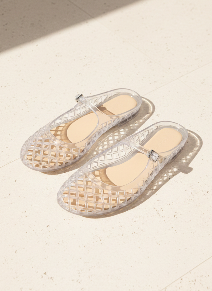 Jelly Mary Jane Flats