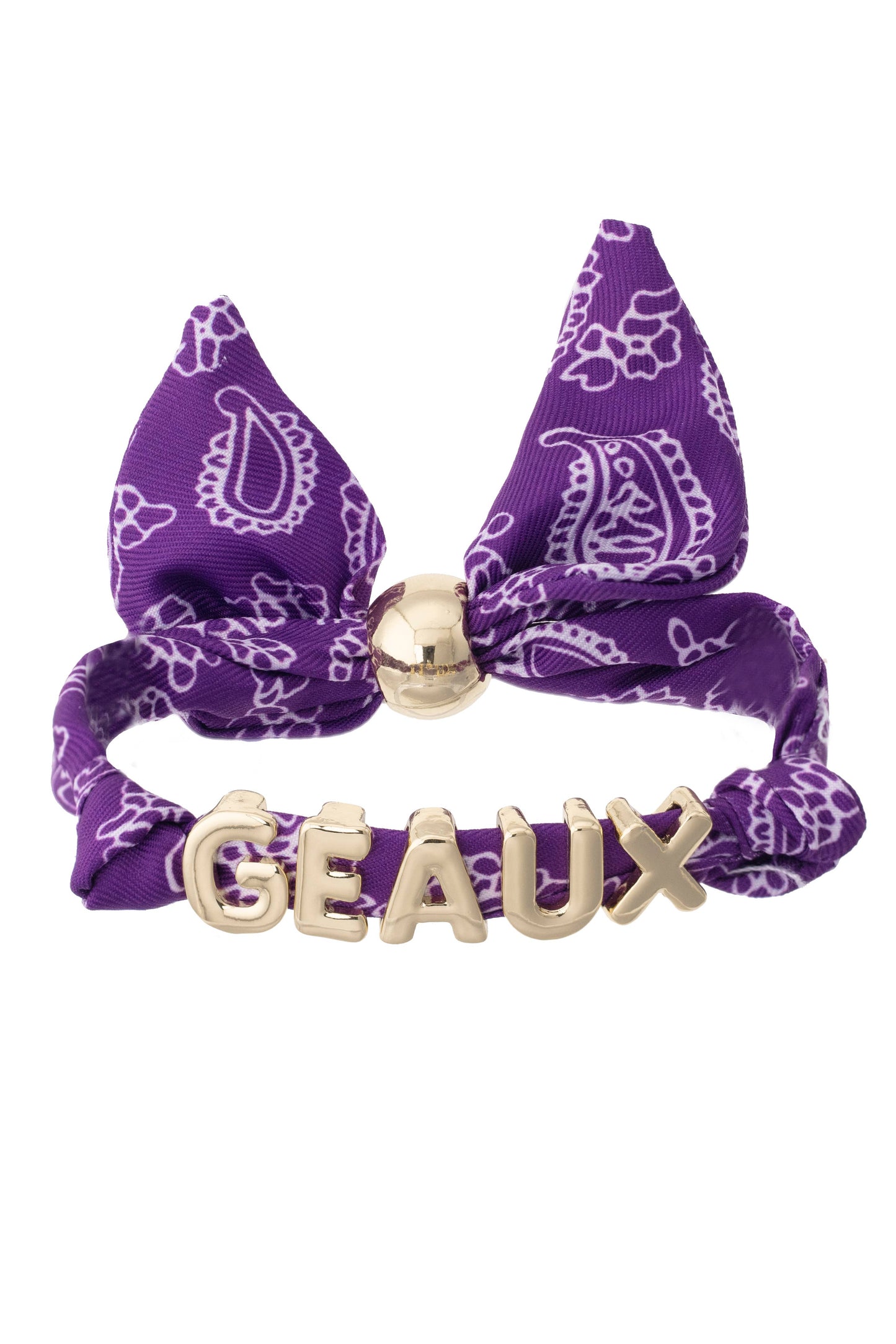 LSU Tigers Bandana Bracelet