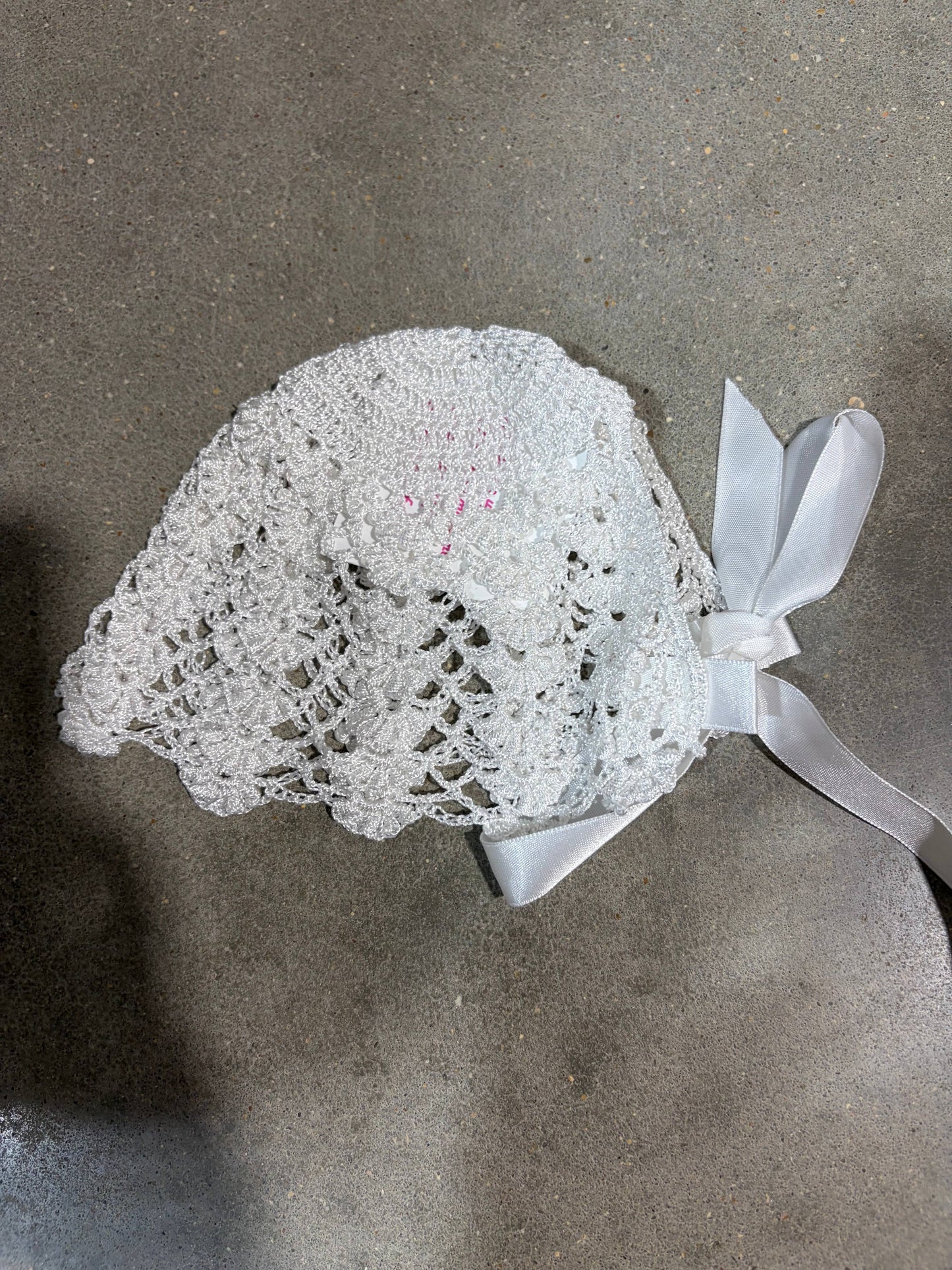 Scalloped Heirloom Baby Blouse + Bonnet
