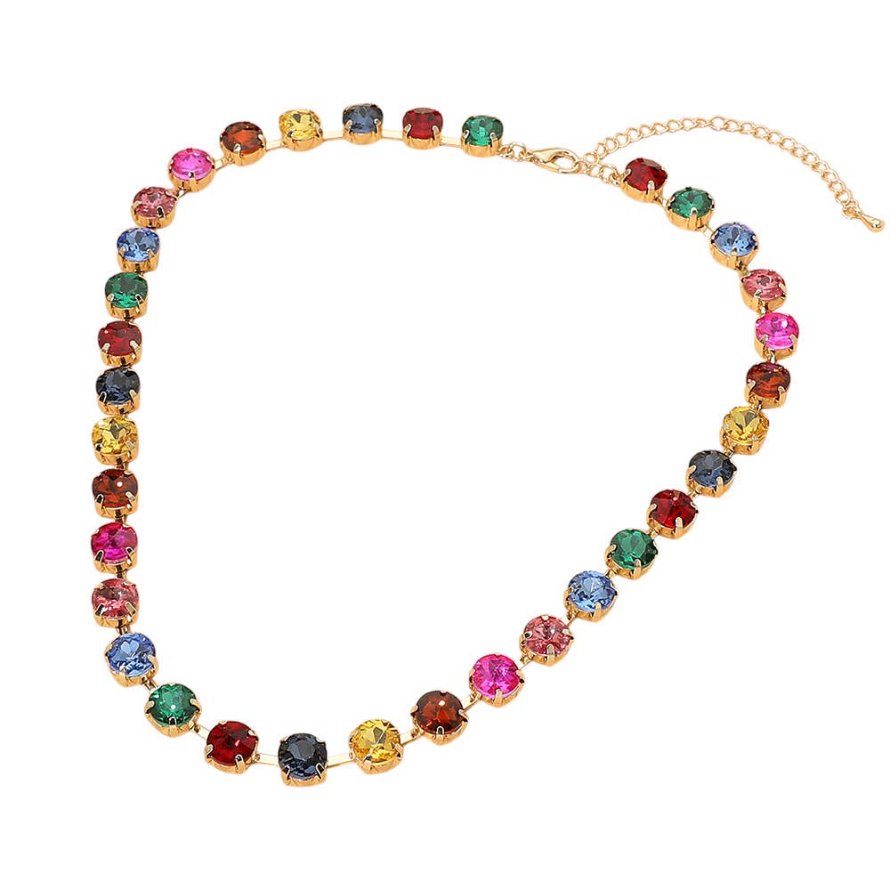 Rainbow Row Necklace