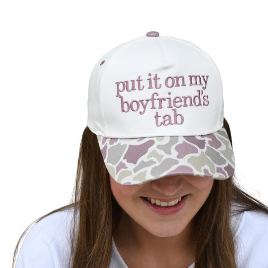 "Put It On My Boyfriends Tab" Cap
