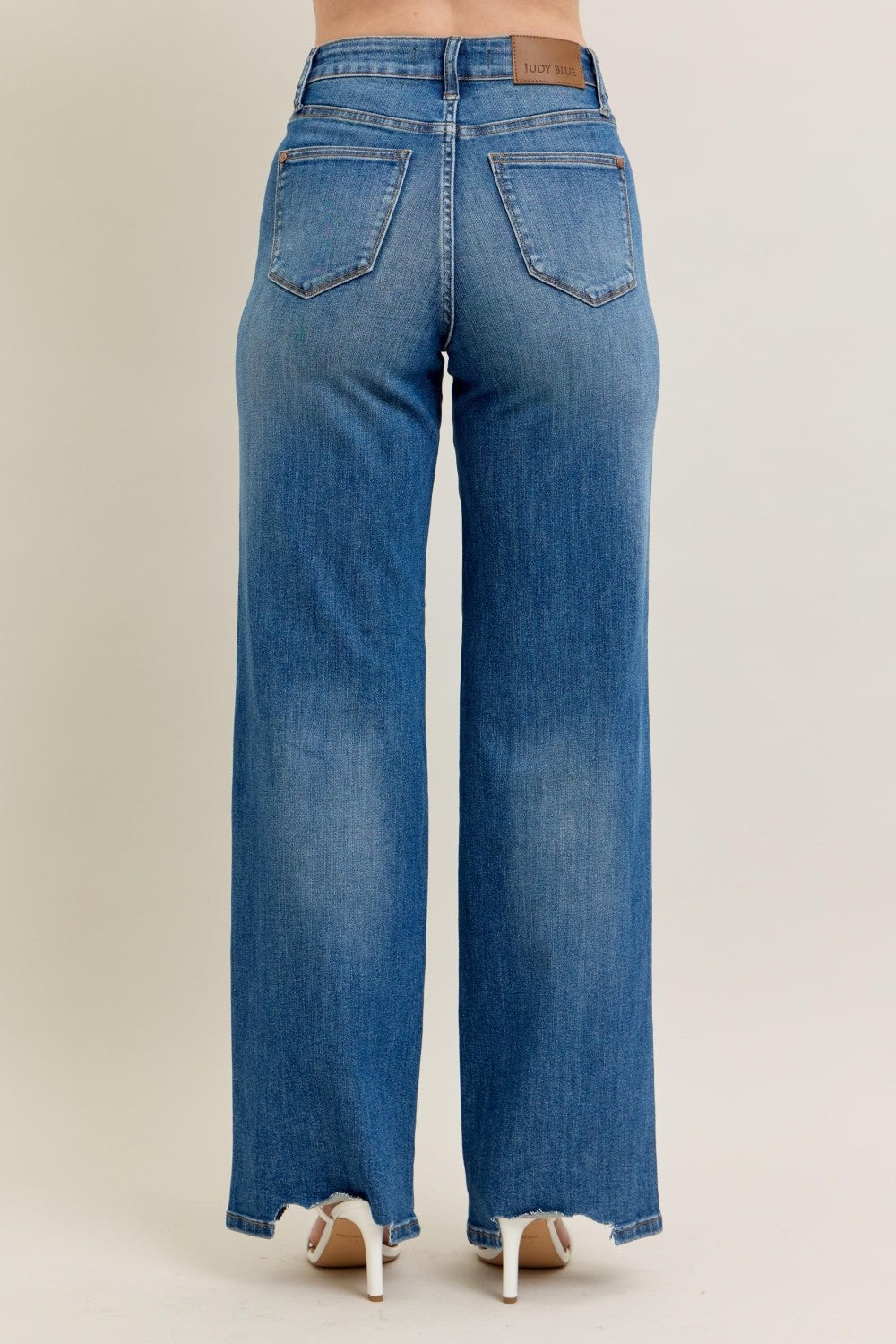 JB High Waist Chew Hem Tummy Control