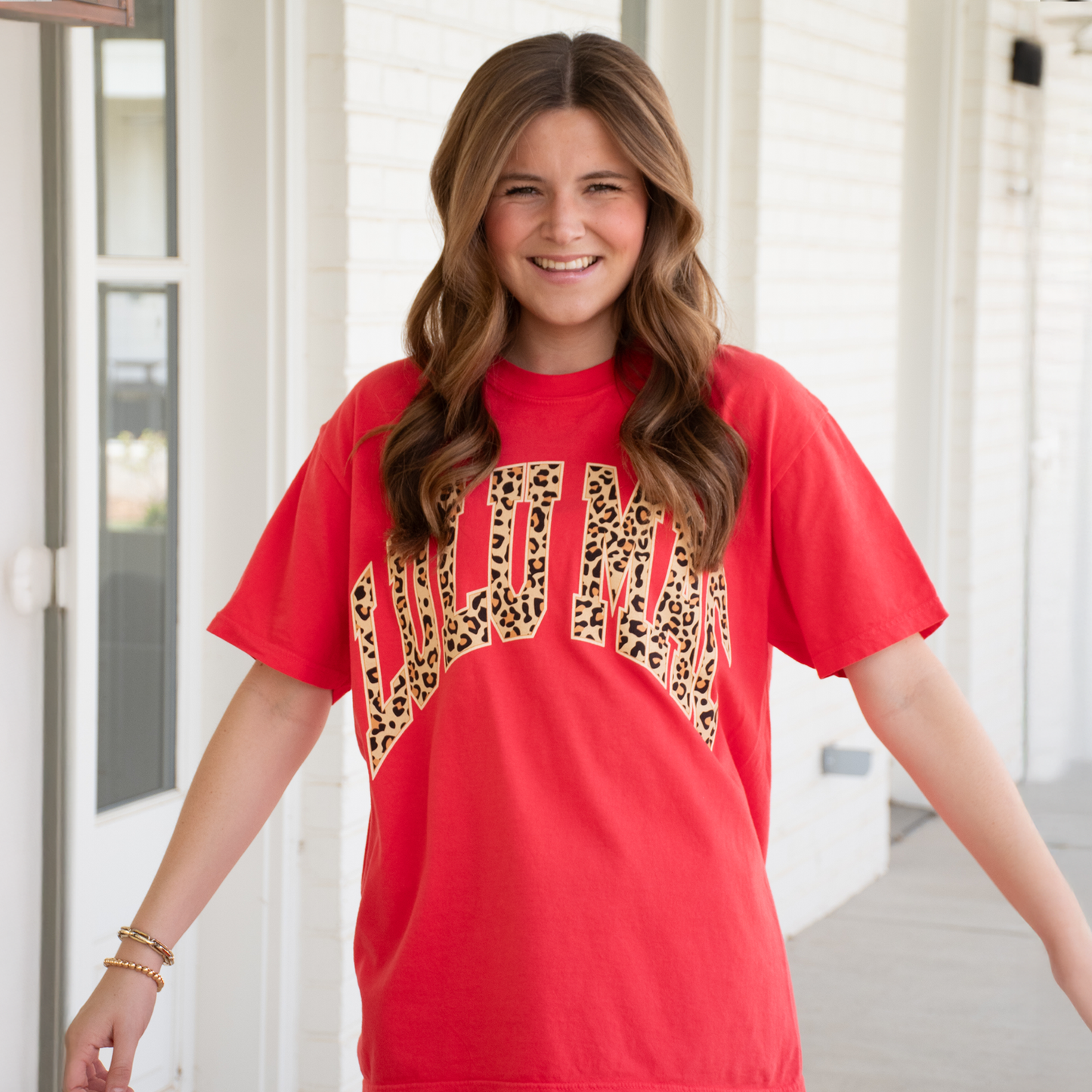 Leopard Adult Paprika CC Tee