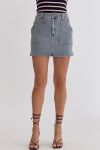Light Denim Skirt