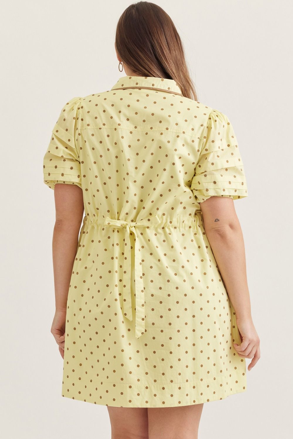 Dizy Dot Curvy Dress