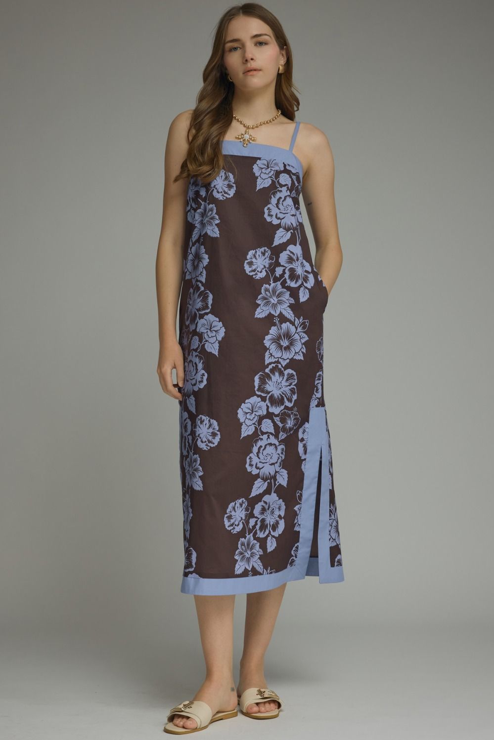 Blooms of Blue Dress