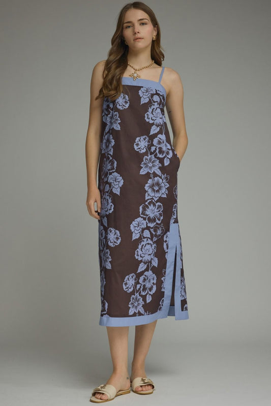 Blooms of Blue Dress
