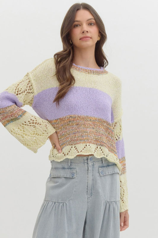 Color block Sweater