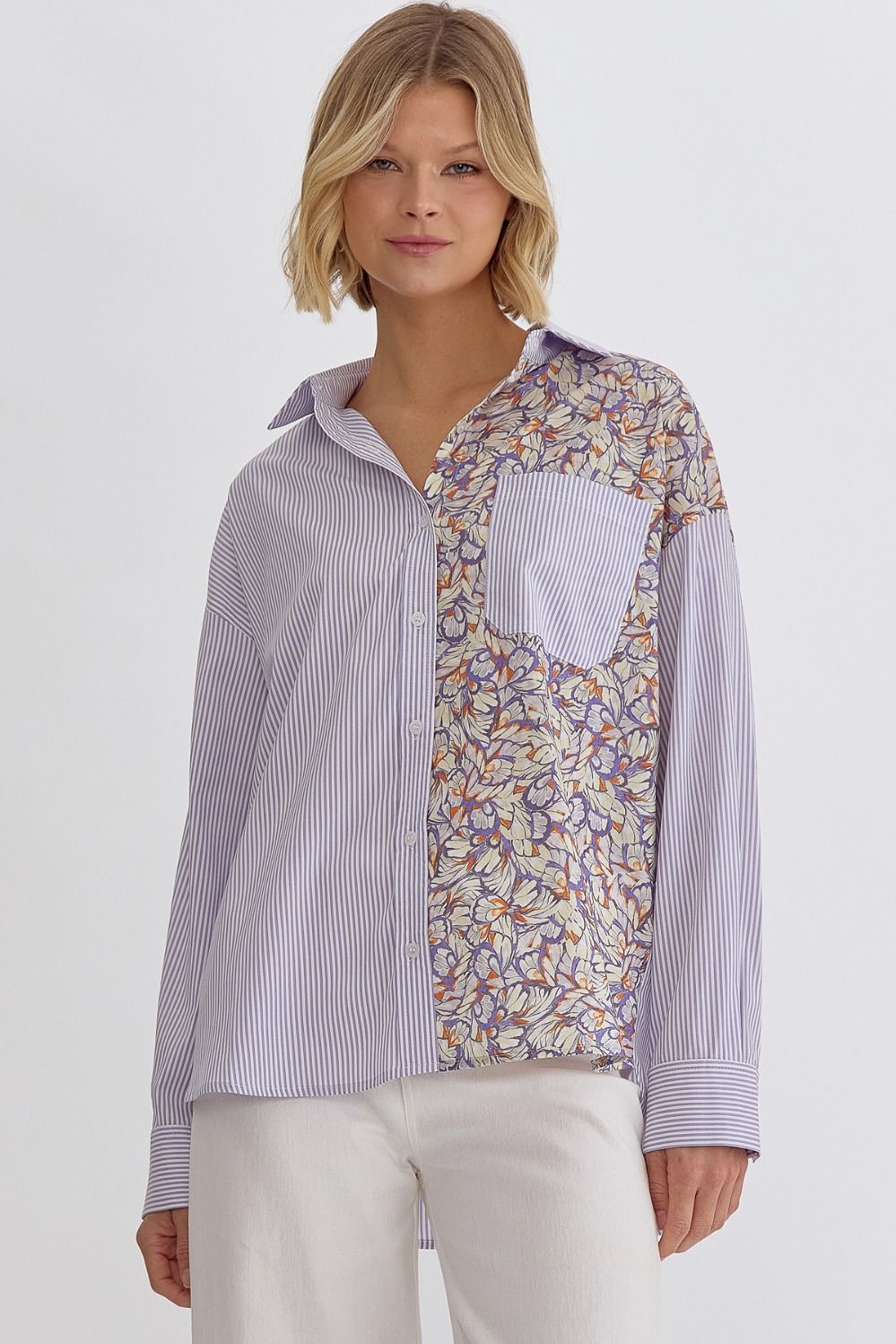 LAVENDER COMBO top