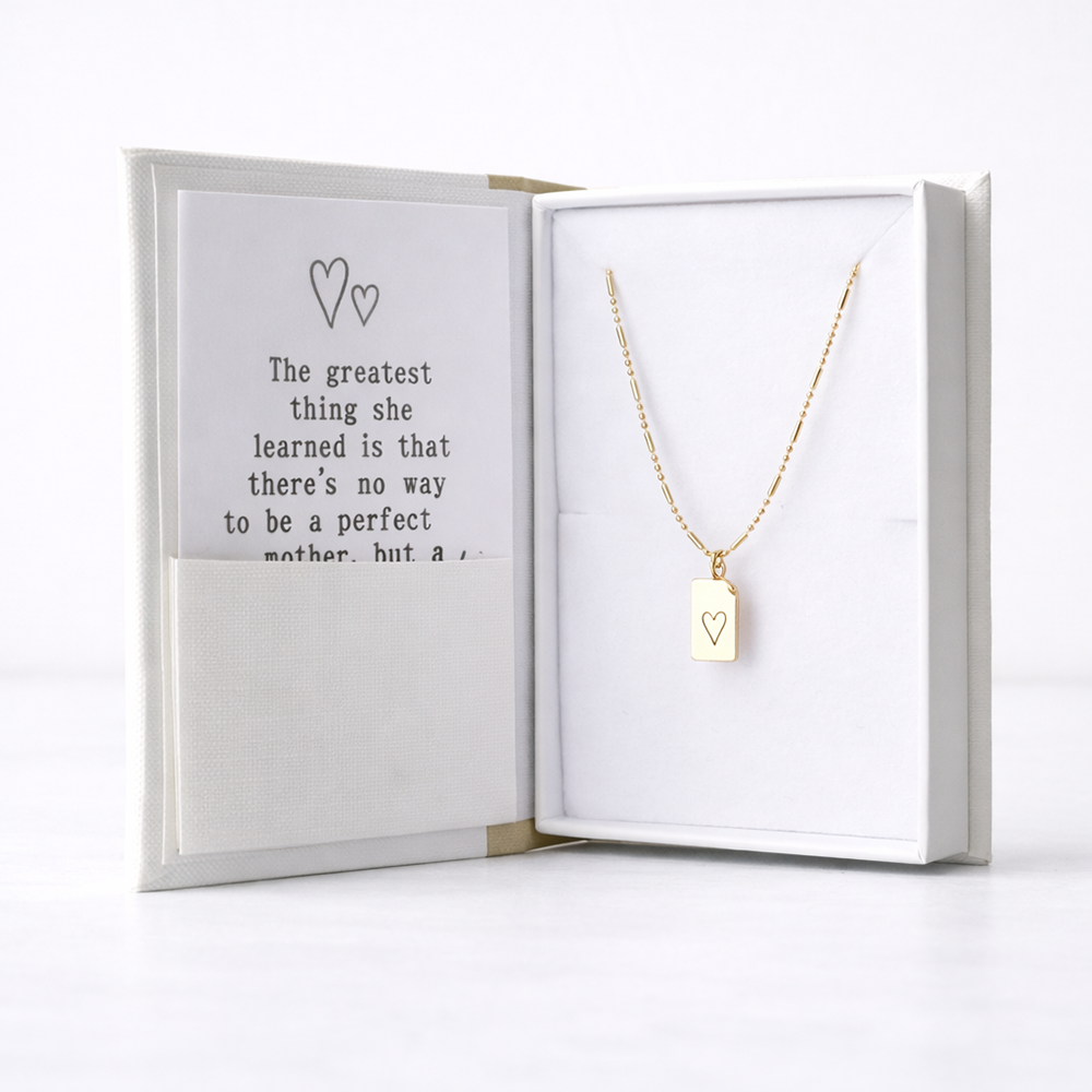 Storytellers Necklace-Heart