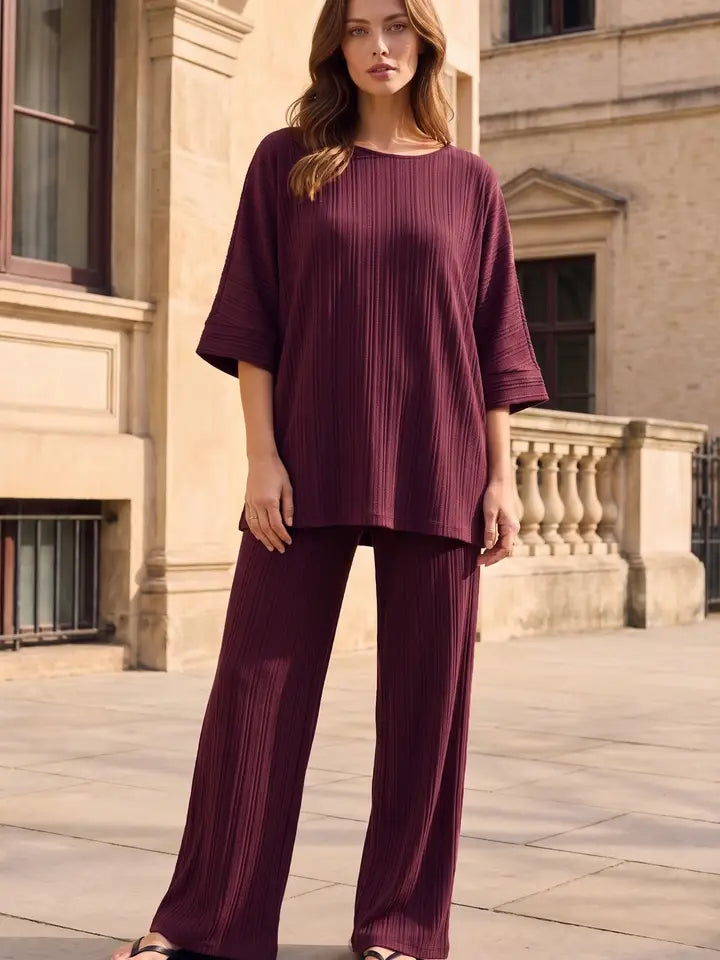 Dolman Sleeve Pant Set
