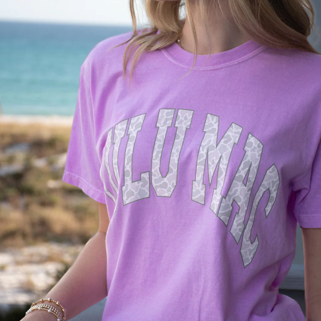 CAMO ADULT NEON VIOLET CC TEE