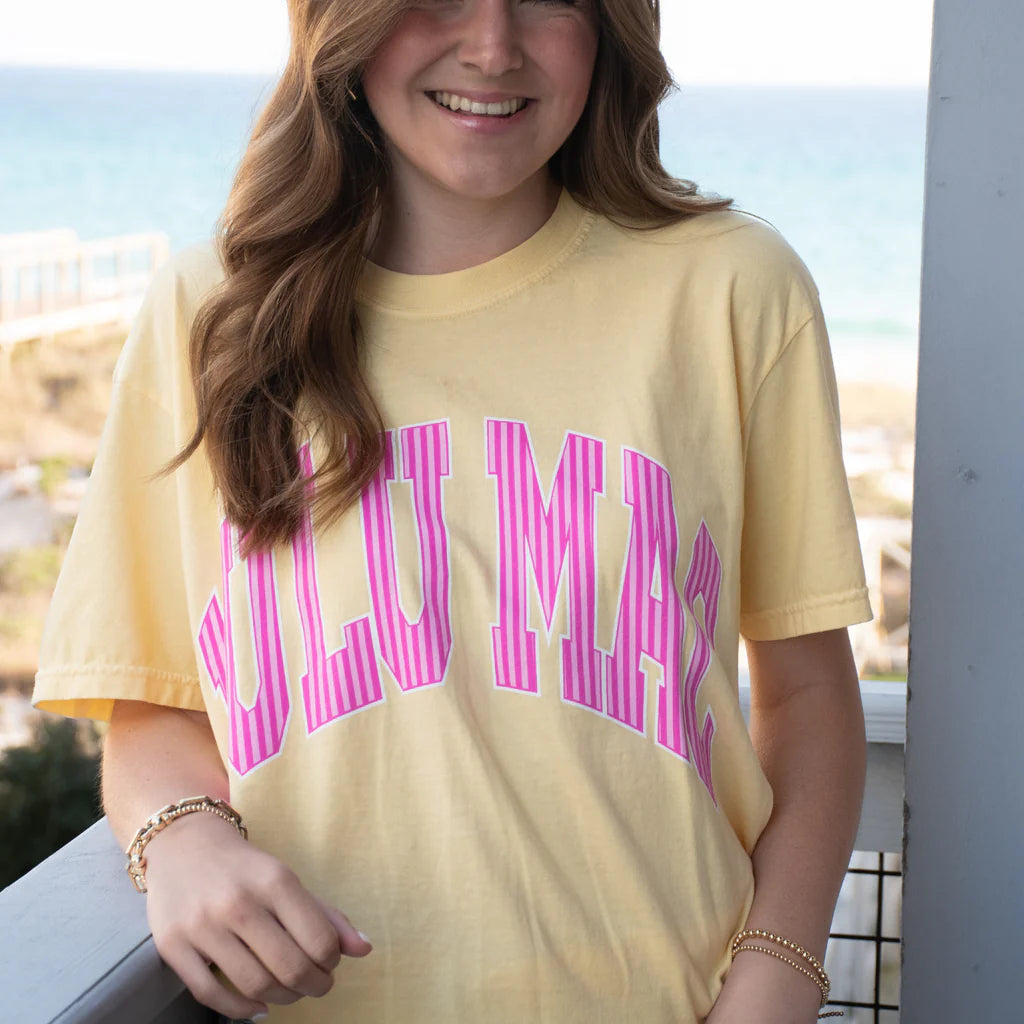 Adult Butter CC Tee Stripe