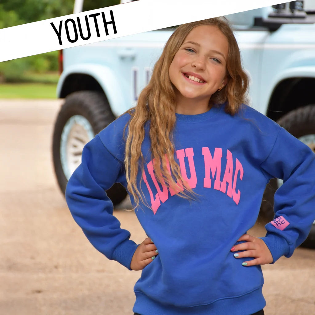 Youth Lulu ROYAL/PINK PUFF SS