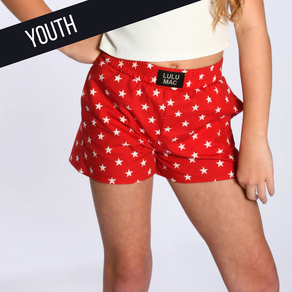 LM STAR/STRIPE KIDS SHORTS