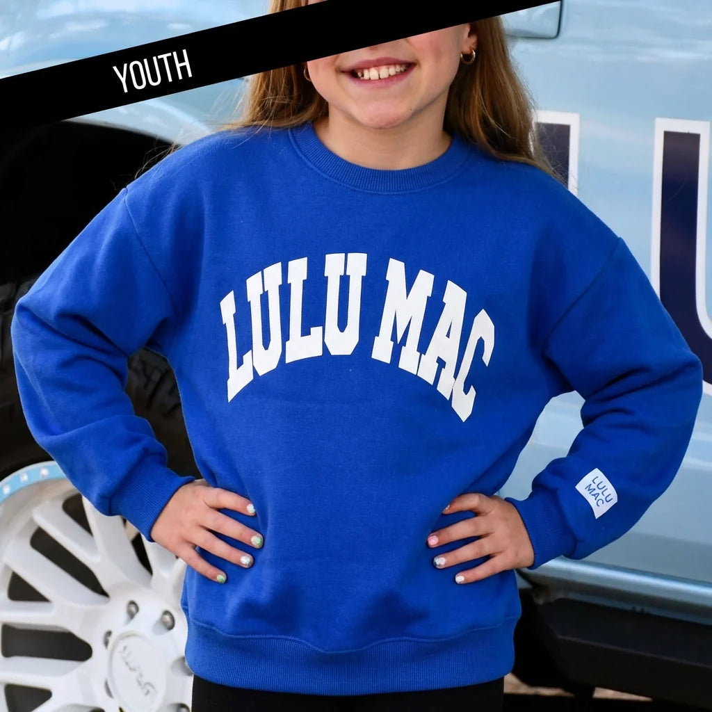 Lulu Kid SS royal/white