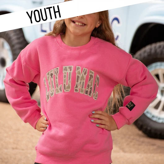 Youth Lulu CAMO BUBBLEGUM SS