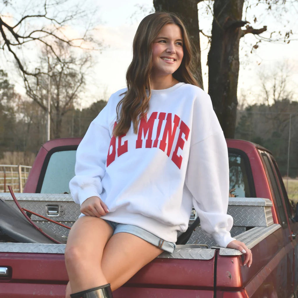 Be Mine Red Lulu Sweatshirt