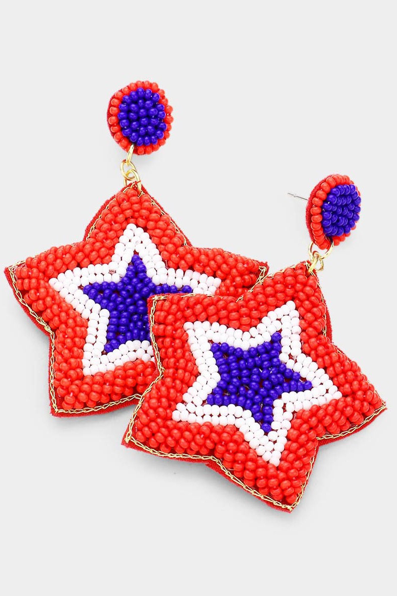 "USA Star" Earrings